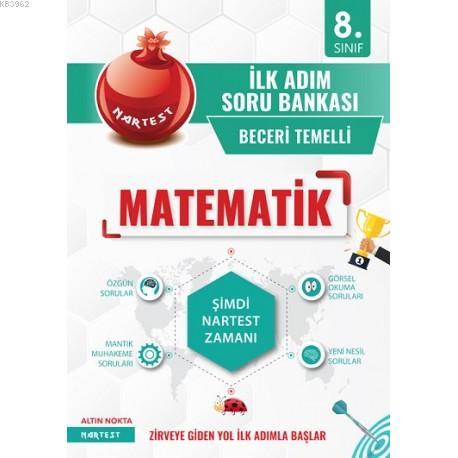 Nartest Yayınları 8. Sınıf Matematik İlk Adım Soru Bankası Nartest 