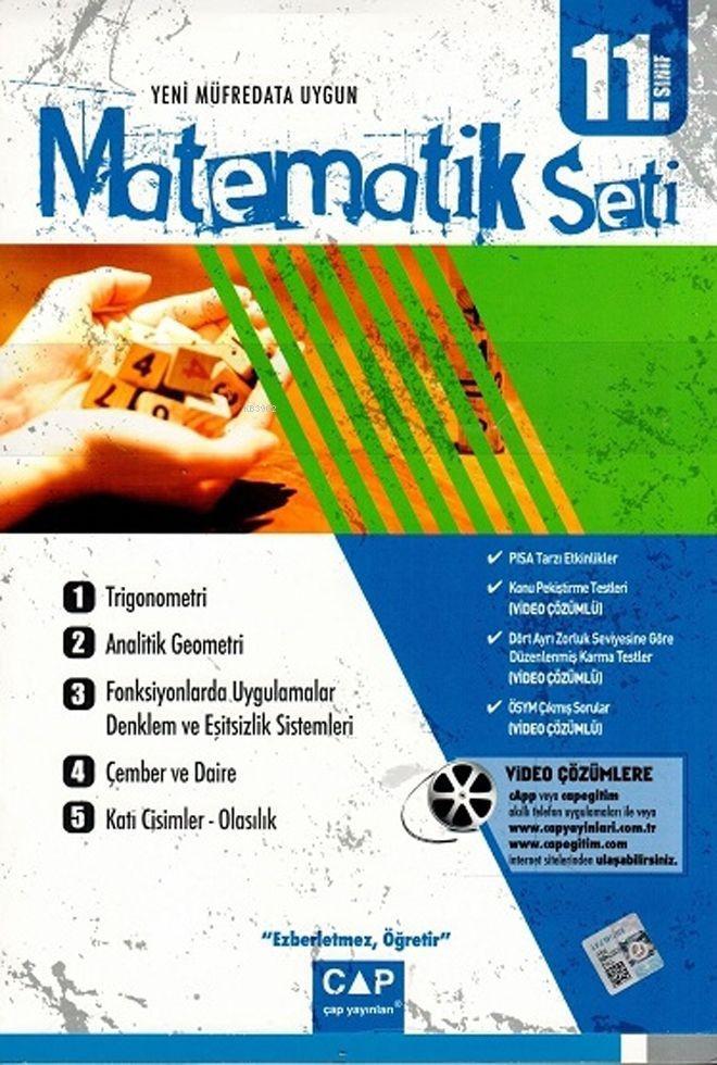 Çap Yayınları 11. Sınıf Anadolu Lisesi Matematik Seti Çap 