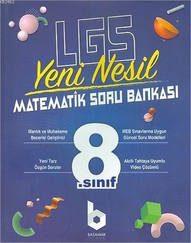 Basamak Yayınları 8. Sınıf LGS Yeni Nesil Matematik Soru Bankası Basamak 