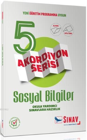 Sınav Dergisi Yayınları 5. Sınıf Sosyal Bilgiler Akordiyon Serisi Aç Konu Katla Soru Sınav Dergisi 