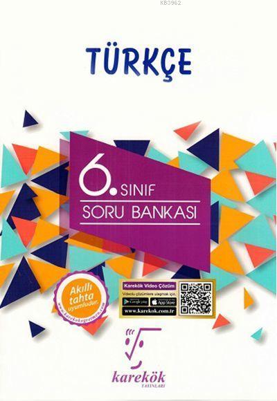 Karekök Yayınları 6. Sınıf Türkçe Soru Bankası Karekök 