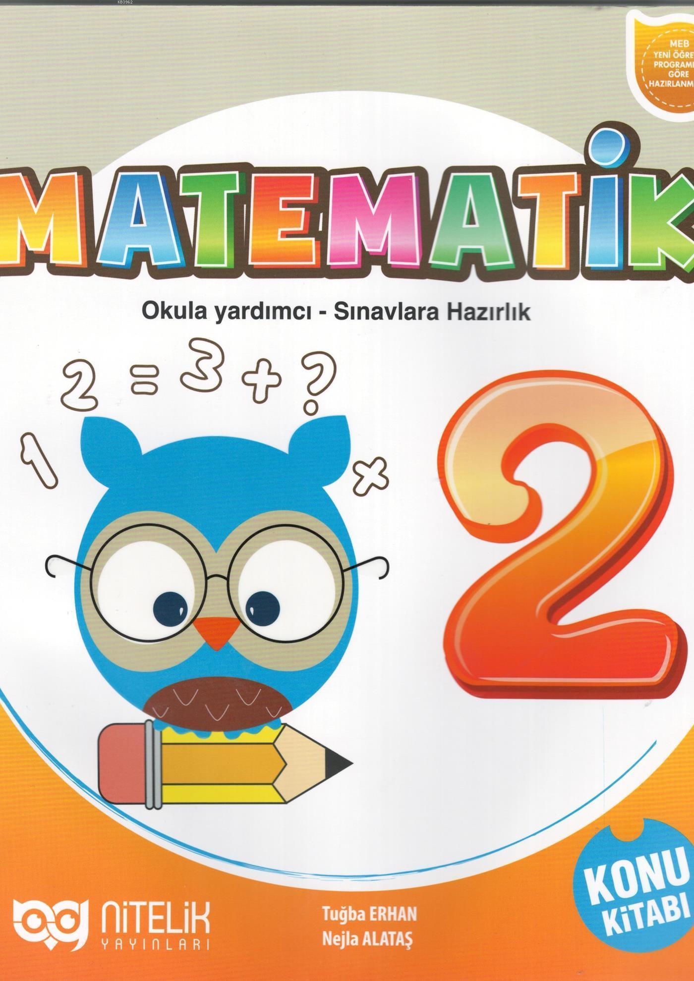 Nitelik Yayınları 2. Sınıf Matematik Konu Kitabı Nitelik 