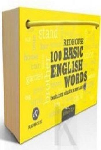 Redhouse 100 Basic English Words 1; İngilizce Sözlük Kartları