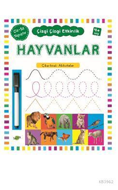  Kukla Yayınları Hayvanlar Çizgi Çizgi Etkinlik | Kolektif | Kukla Yayınları | 9786058184725 | 