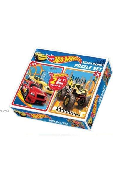 Hot Wheels 2 İn 1 Puzzle Seti 1535