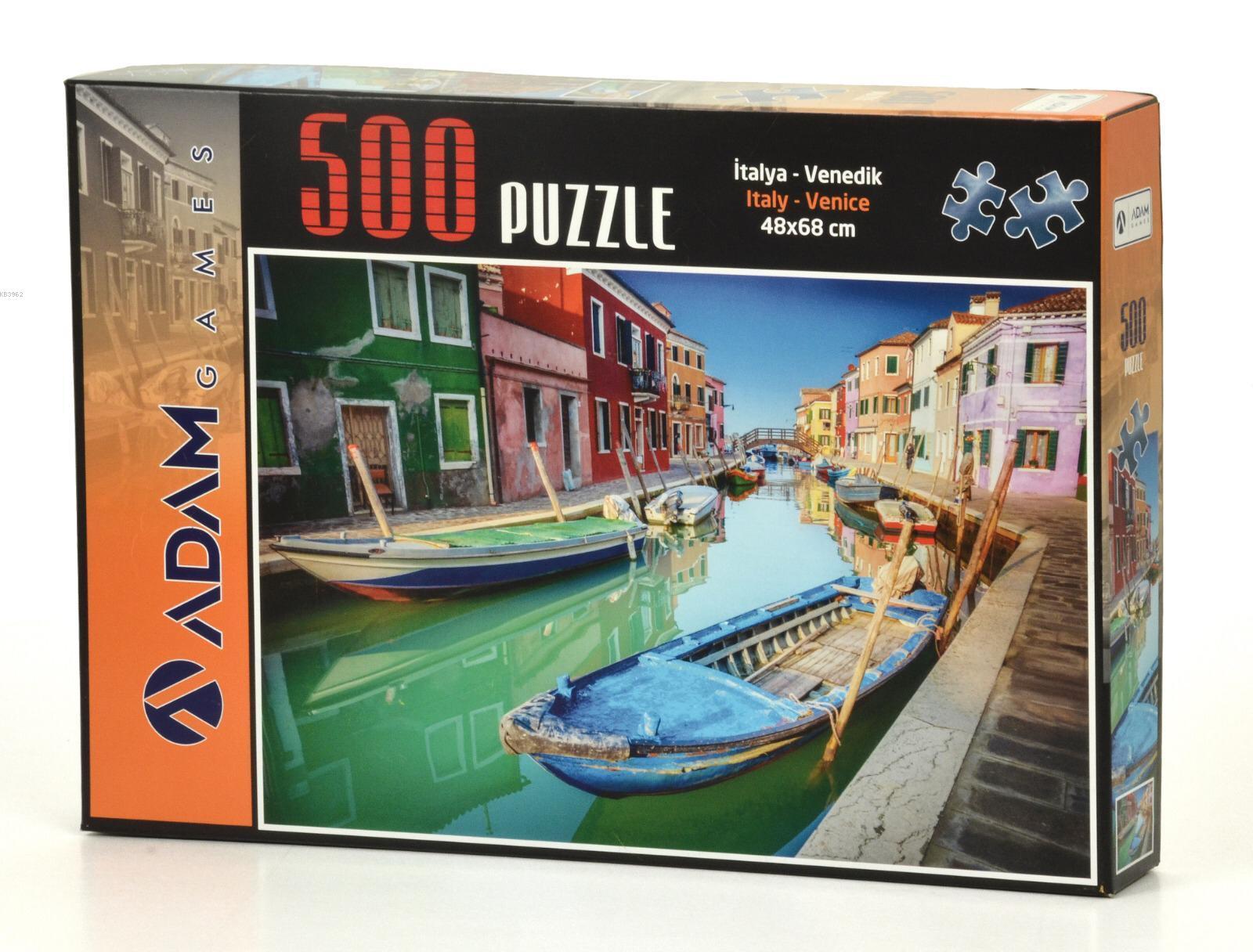 Adam Games İtalya Venedik 500 Parça Puzzle 48x68