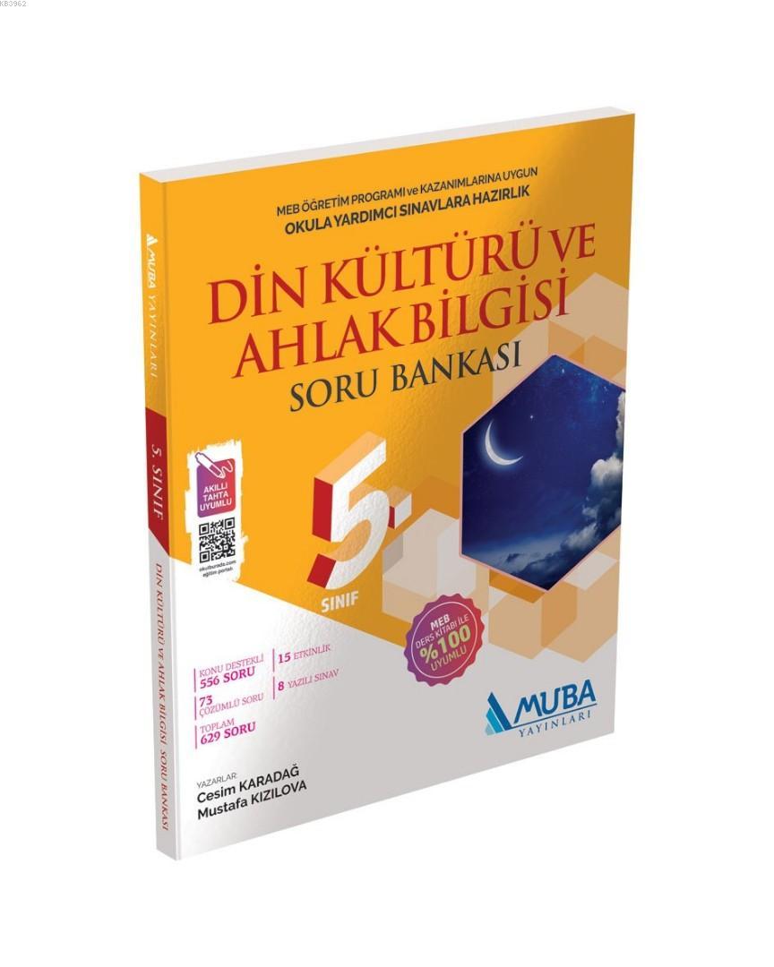 Muba Yayınları 5. Sınıf Din Kültürü ve Ahlak Bilgisi Soru Bankası Muba 