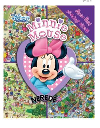 Disney Minnie Mouse Nerede?; Ara-Bul Faaliyet Kitabı