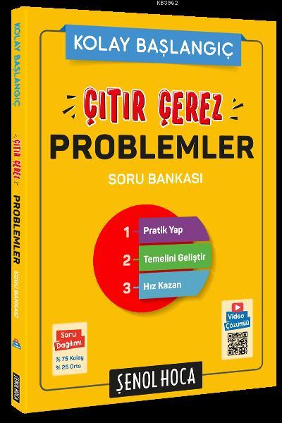 Şenol Hoca Yayınları Çıtır Çerez Problemler Soru Bankası Şenol Hoca 