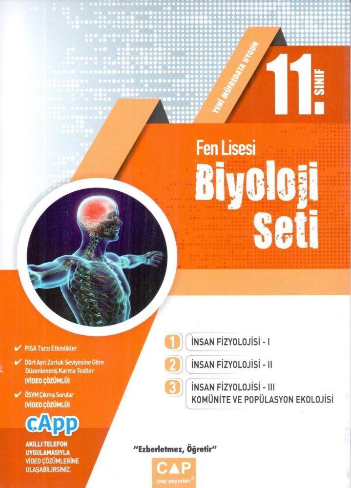 Çap Yayınları 11. Sınıf Fen Lisesi Biyoloji Seti Çap 