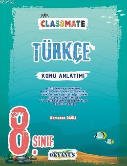 Okyanus Yayınları 8. Sınıf LGS Türkçe Classmate Konu Anlatımı Okyanus Y