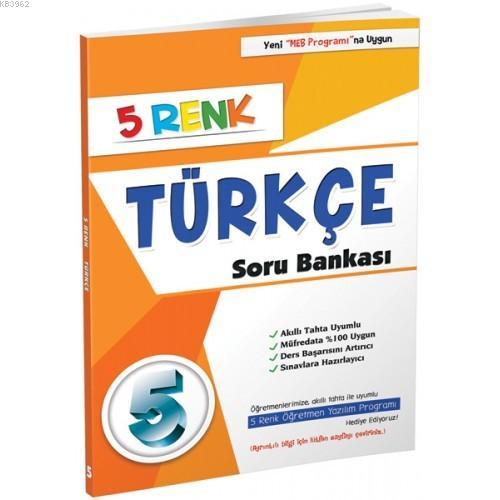 5 Renk Yayınları 5. Sınıf Türkçe Soru Bankası 5 Renk 