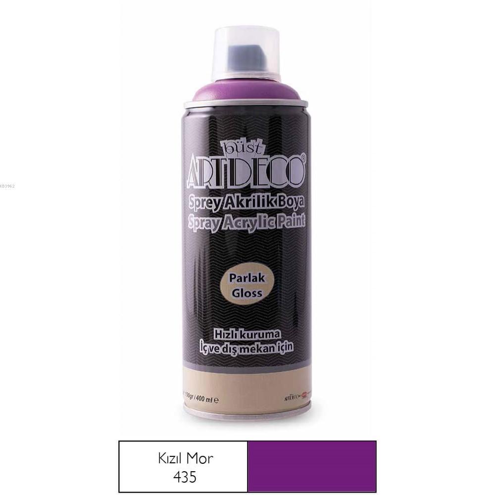  Artdeco Sprey Boya 400 Ml Kizil Mor Y400 435 | Artdeco Sprey Boya 400 Ml Kizil Mor Y400 435 | Artdeco | 8698517945185 