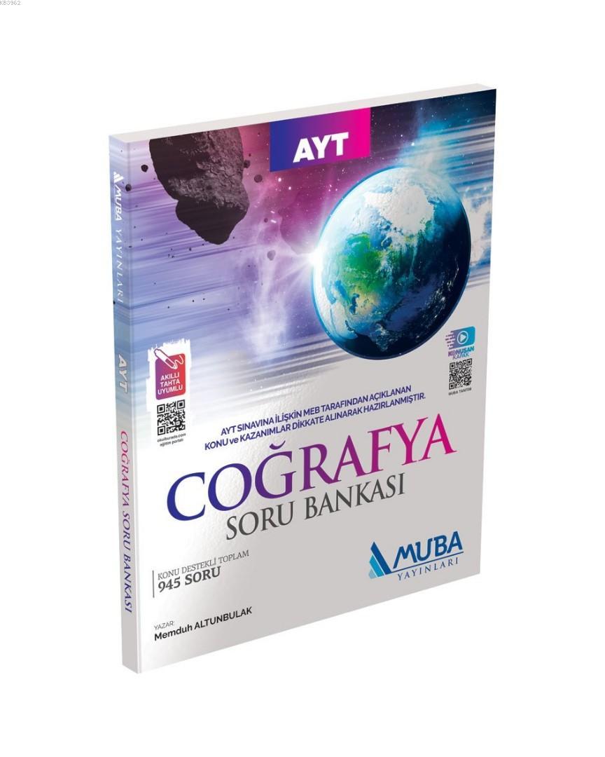  AYT Coğrafya Soru Bankası | Muba Yayınları | 9786057509895 