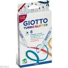 Giotto Keçeli Kalem Turbo Glitter 8 Li 425800