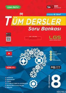SBM Yayınları 8. Sınıf LGS Tüm Dersler Soru Bankası SBM 