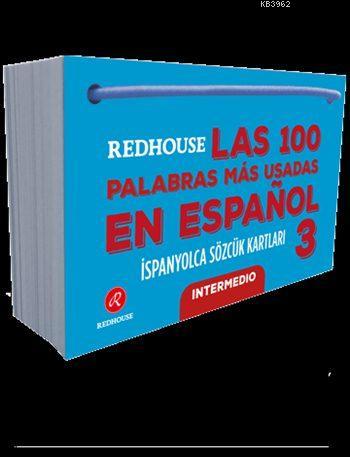 Las 100 Palabras Más Usadas En Español 3; Redhouse İspanyolca Sözcük Kartları