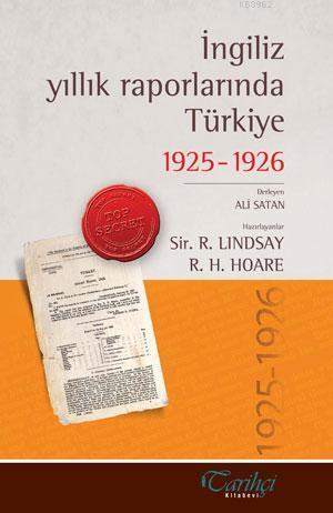 İngiliz Yıllık Raporlarında Türkiye 1925-26