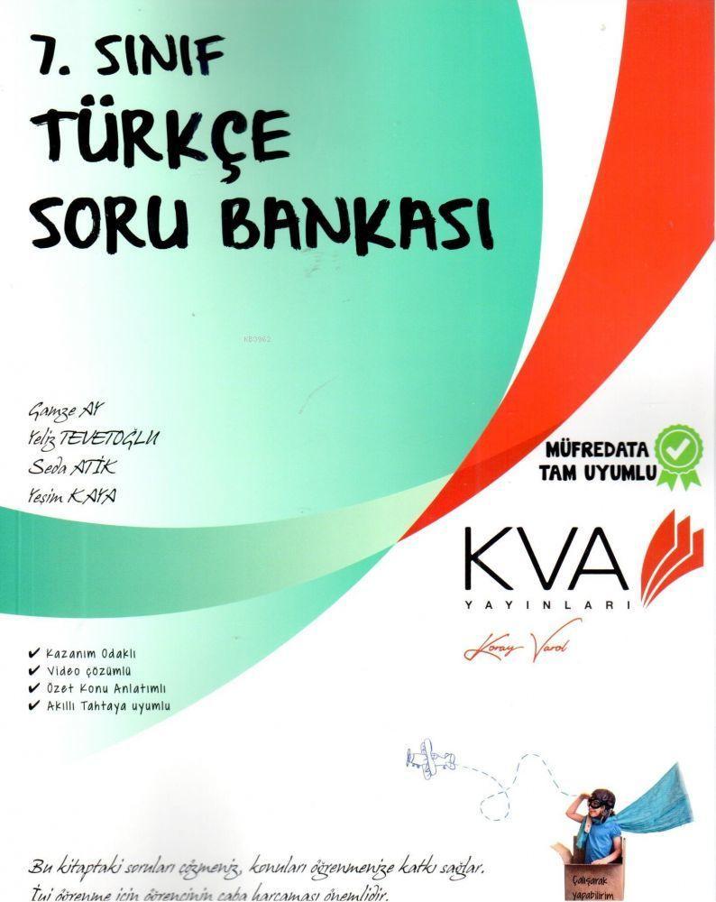 Koray Varol Yayınları 7. Sınıf Türkçe Soru Bankası Koray Varol 