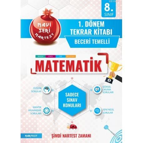 Nartest Yayınları 8. Sınıf 1. Dönem LGS Matematik Tekrar Kitabı Nartest 