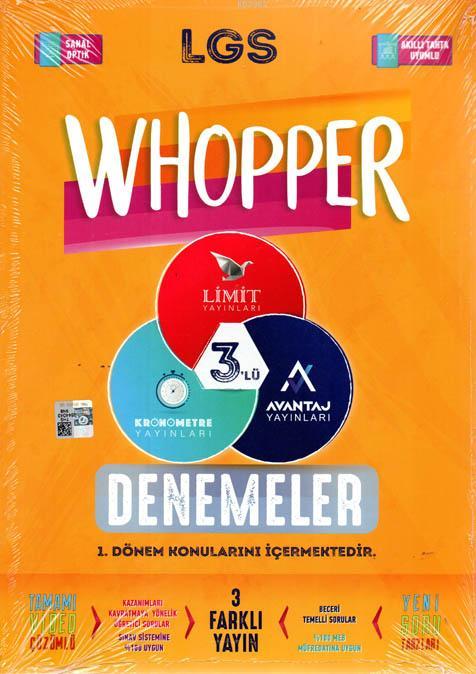 LGS Whopper 3 Lü Deneme Sınavı