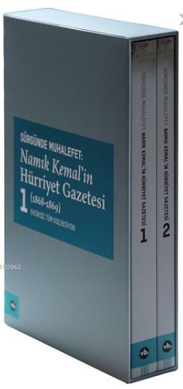 Sürgünde Muhalefet-Namık Kemal'in Hürriyet Gazetesi Seti-2 Cilt Takım Kutulu