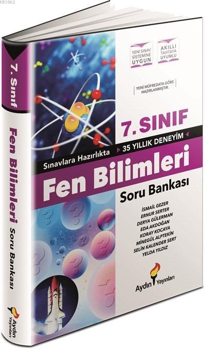 Aydın Yayınları 7. Sınıf Fen Bilimleri Soru Bankası Aydın 