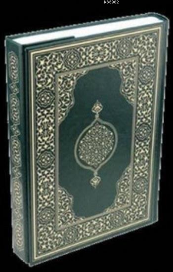 Kur'an-ı Kerim Çanta Boy (Ciltli); (Suni Deri Cilt Plain - Yeşil)