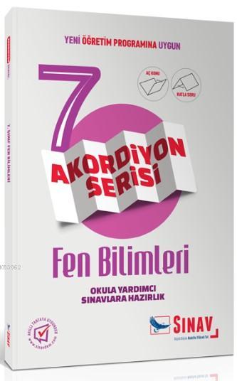 Sınav Dergisi Yayınları 7. Sınıf Fen Bilimleri Akordiyon Serisi Aç Konu Katla Soru Sınav Dergisi 