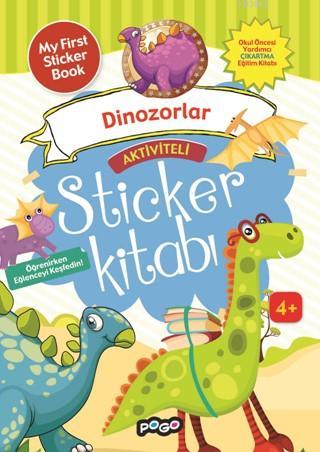 Aktiviteli Sticker Kitabı; Dinozorlar