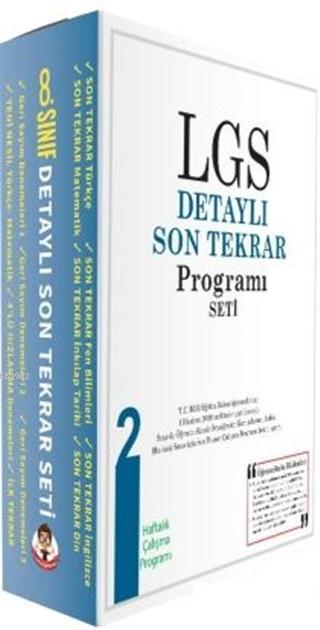 LGS Detaylı Son Tekrar Programı Seti
