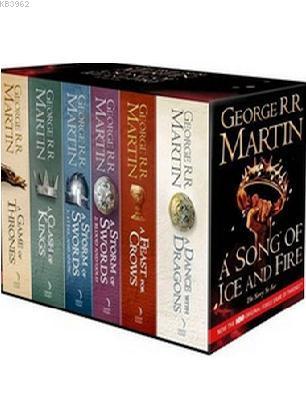 A Song Of Ice And Fire Box Set 6 Kitap Takim George R R Martin 9780007477166 Kitap Garantikitap Com