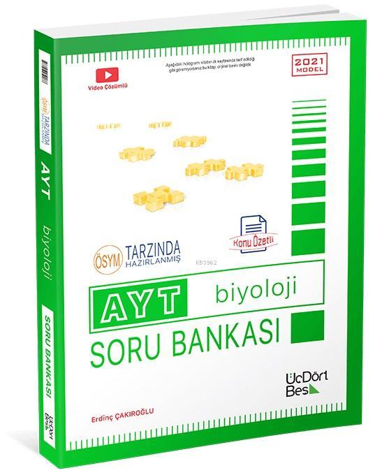 Üç Dört Beş Ayt Biyoloji Soru Bankası