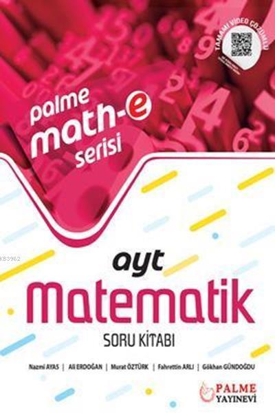 Palme Yayınları AYT Matematik Soru Kitabı Palme Mathe Serisi Palme