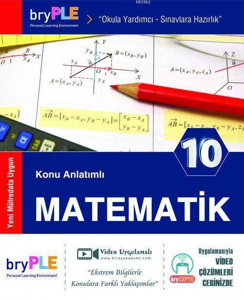 Birey Yayınları 10. Sınıf Matematik Konu Anlatımlı Birey Eğitim 