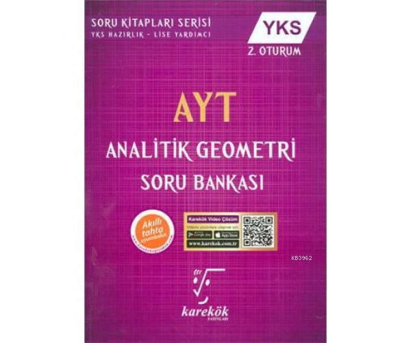 Karekök Yayınları AYT Analitik Geometri Soru Bankası Karekök 