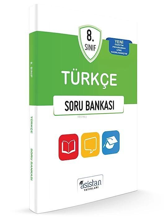 Asistan Yayınları 8. Sınıf LGS Türkçe Soru Bankası Asistan 
