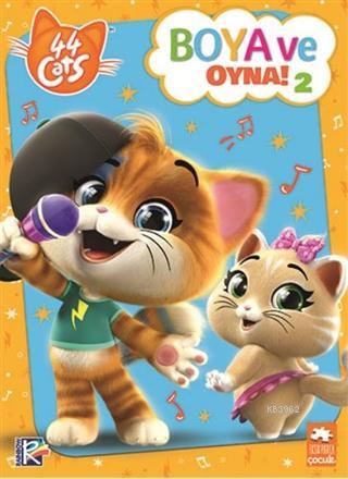  44 Cats Boya ve Oyna 2 | 44 Cats Boya ve Oyna 2 | Kolektif | Eksik Parça Yayınları | 9786257124027 