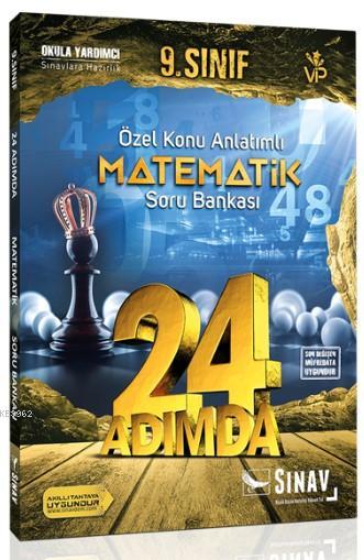 Sınav Dergisi Yayınları 9. Sınıf Matematik 24 Adımda Özel Konu Anlatımlı Soru Bankası Sınav Dergisi 