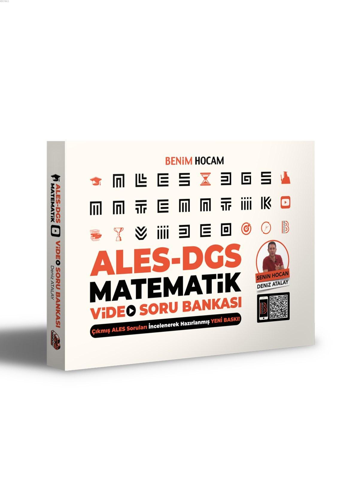 2021 ALES DGS Matematik Video Soru Bankası Benim Hocam Yayınları