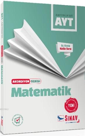 Sınav Dergisi Yayınları AYT Matematik Akordiyon Serisi Aç Konu Katla Soru Sınav Dergisi 