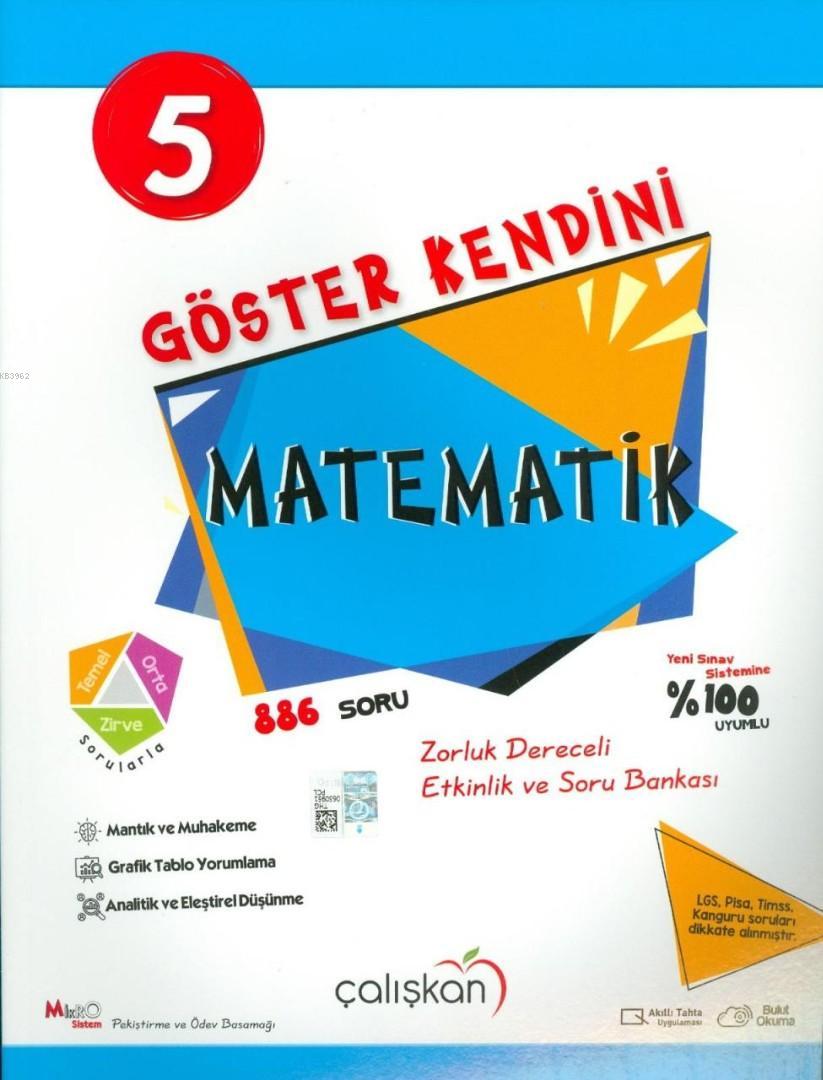 Çalışkan Yayınları 5. Sınıf Matematik Göster Kendini Soru Bankası Çalışkan 