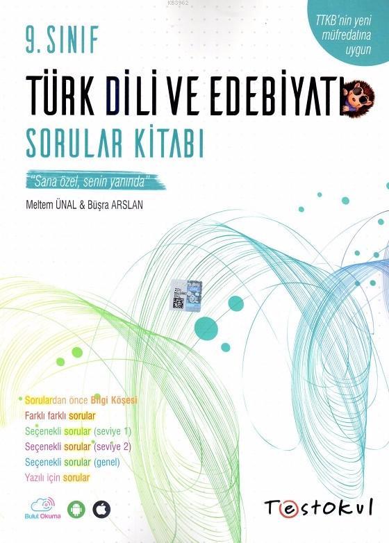 Test Okul Yayınları 9. Sınıf Türk Dili ve Edebiyatı Sorular Kitabı Test Okul 
