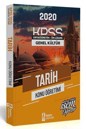 Isem Yayinlari 2020 Kpss Ortaogretim On Lisans Tarih Konu Anlatimli Kolektif 9786052862377 Genel Imge Com Tr