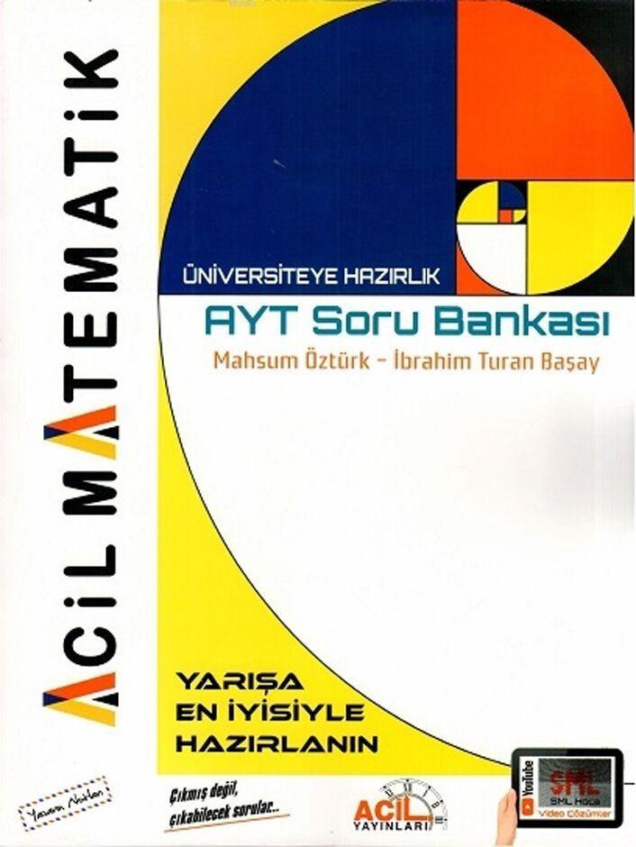  Acil Yayınları AYT Matematik Soru Bankası Acil | Kolektif | Acil Yayınları (Hazırlık Bayilik) | 9786058006577 
