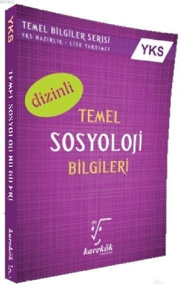 2018 YKS Temel Sosyoloji Bilgileri Dizinli