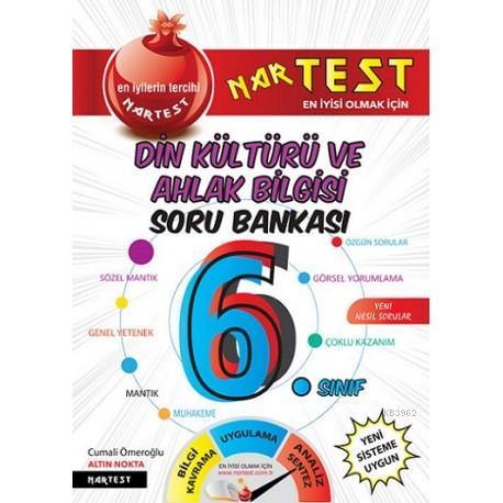 Nartest Yayınları 6. Sınıf Süper Zeka Din Kültürü ve Ahlak Bilgisi Soru Bankası Nartest 