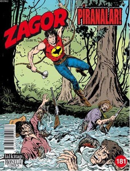 Zagor Sayı 181, Piranalar !