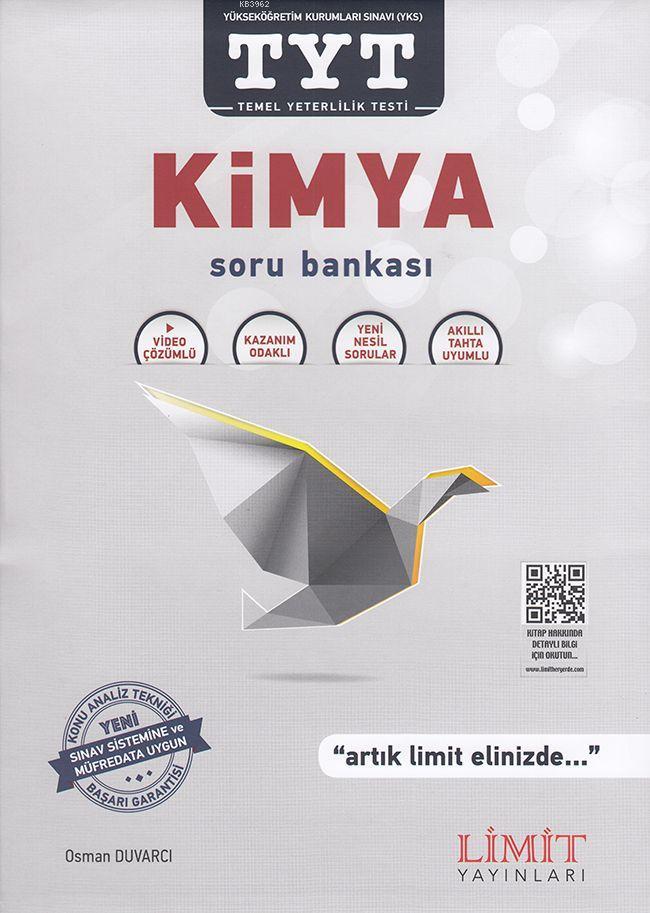  Limit Yayınları TYT Kimya Soru Bankası Limit | Osman Duvarcı | LMT Limit Yayınları | 9786052281208 