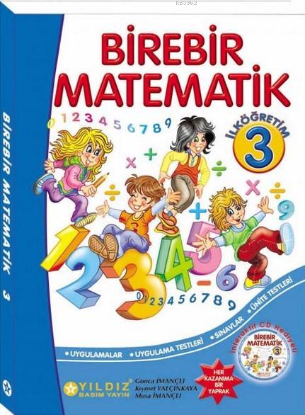 Birebir Matematik 3; İlkokul 3.Sınıf  (Cd'li)